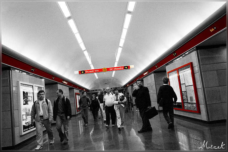 Ungarn - Budapest - 2006 Foto von Budapest Metro