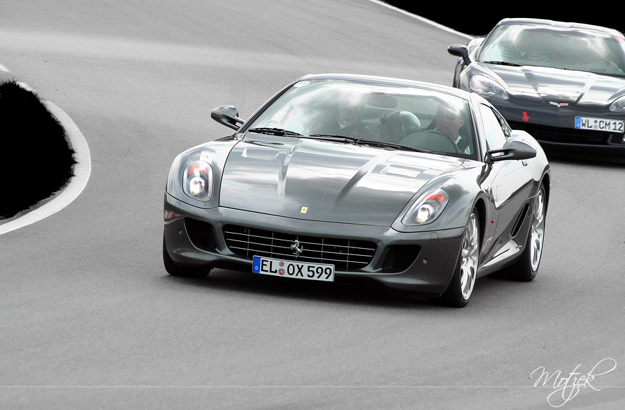 Ferrari 599 Foto von Charity Challenge 2008 Ferrari 599