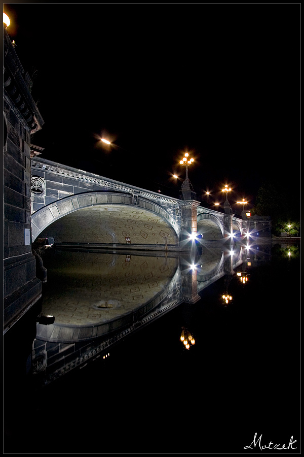 Lombardsbrücke Foto von Hamburg Nacht Lombardsbrücke