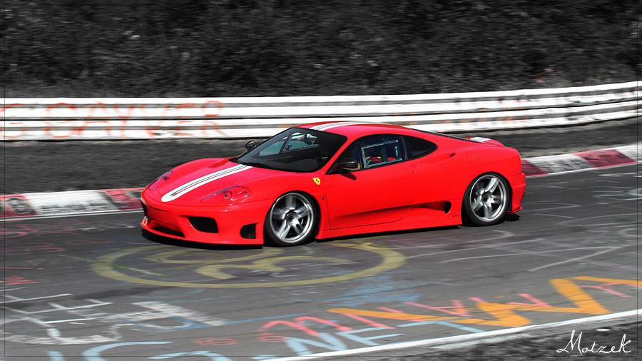 Ferrari F360 Foto von Nürburgring Ferrari F360