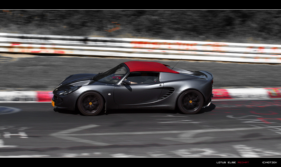 Lotus Elise RedHat Foto von Nürburgring Lotus Elise
