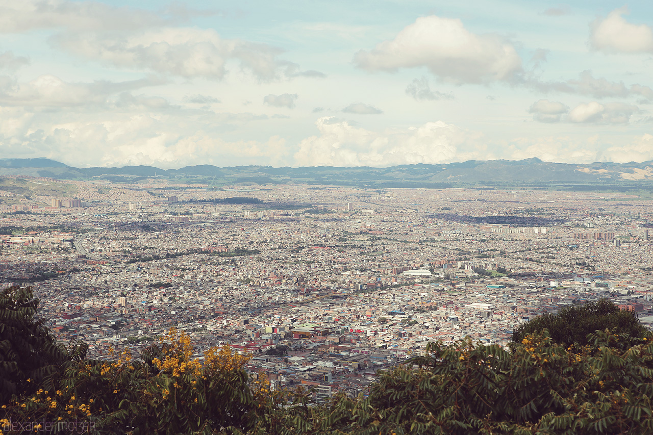 Foto von Blick über Bogota