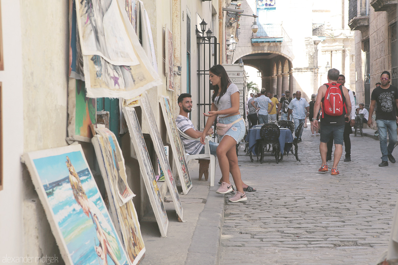 Foto von Gemälde zum Kauf in Havana
