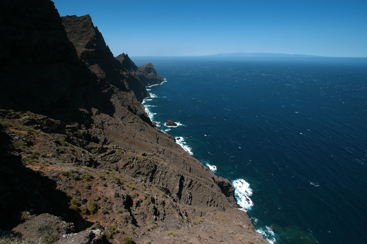 Foto von Gran Canaria Balcon Berge Steilküste