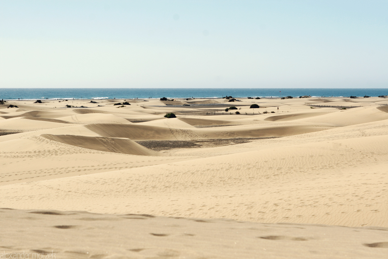 Foto von Gran Canaria Dunas de Maspalomas Sand Dünen