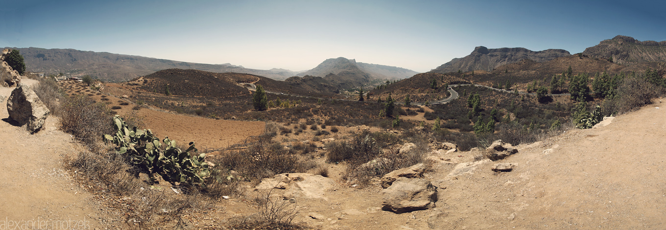 Foto von Gran Canaria Fagata Straßen Berge