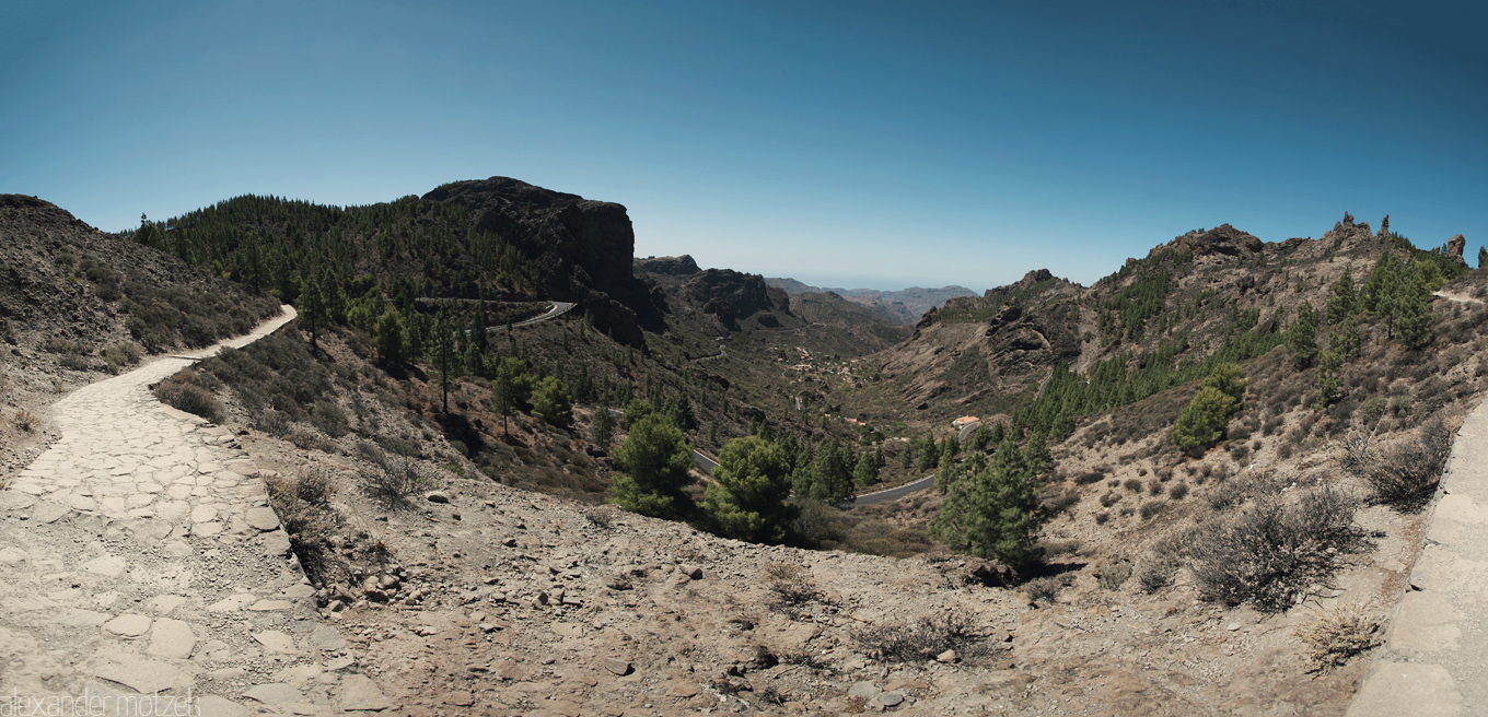 Foto von Gran Canaria Panorama am Roque Nublo