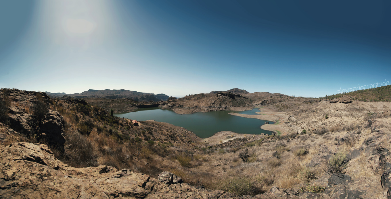 Foto von Gran Canaria Stausee Panorama