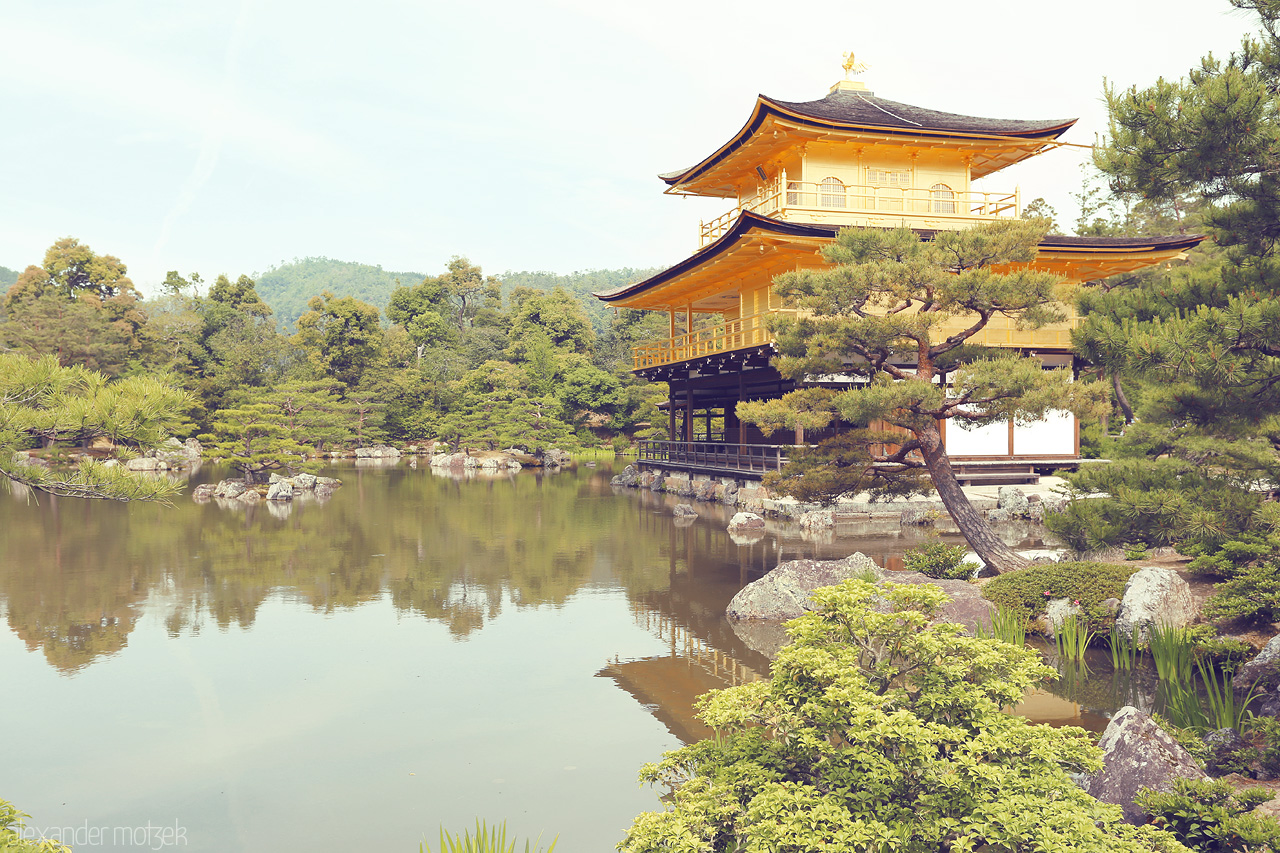 Foto von Goldener Tempel Kinkau in Kyoto