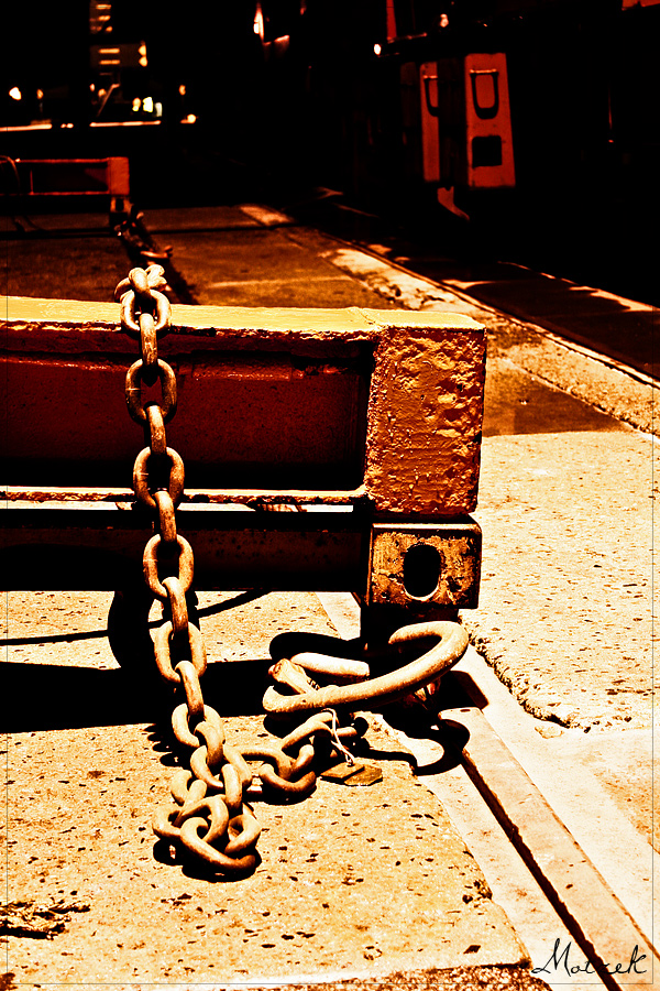 Foto von Ketten Hamburg Hafen Industrie