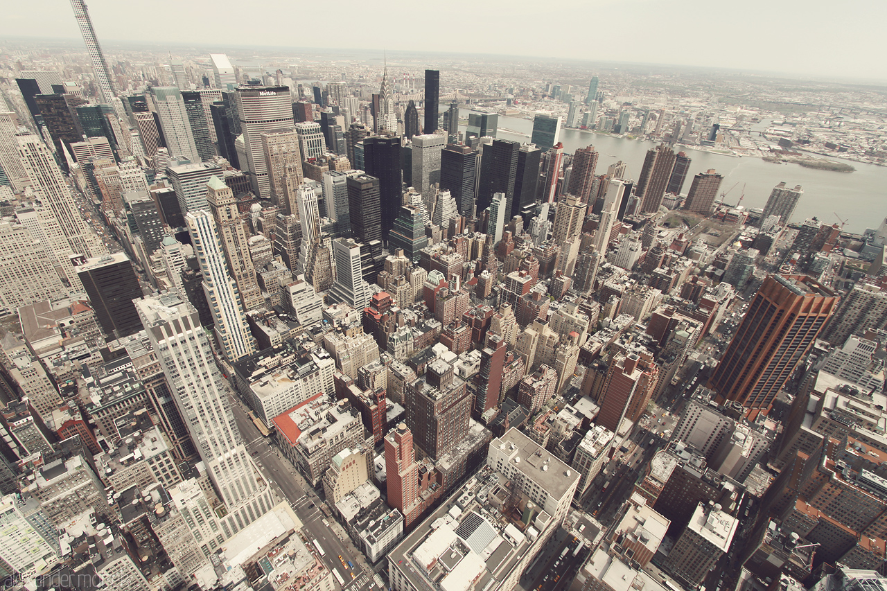 Foto von Blick auf New York from Rockefeller Center aus