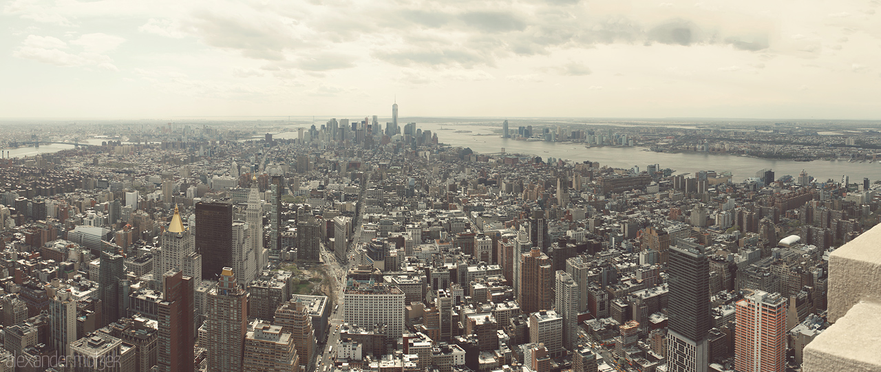 Foto von Blick auf New York vom Empire State Building