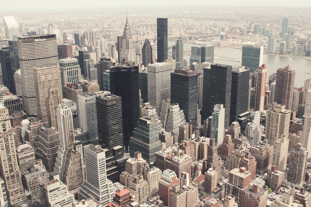 Foto von Blick auf New York vom Empire State Building