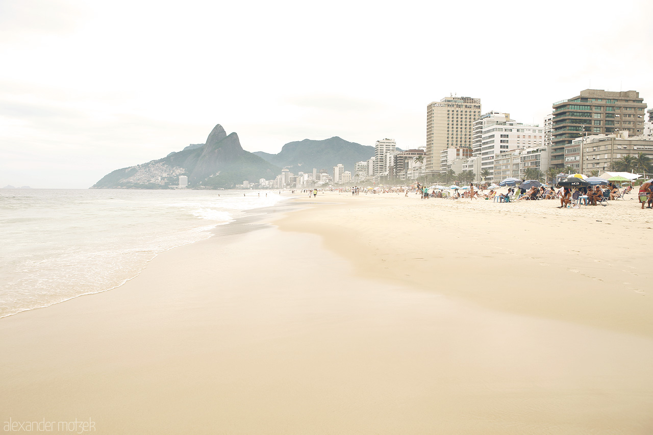 Foto von Ipanema Strand in Rio de Janeiro