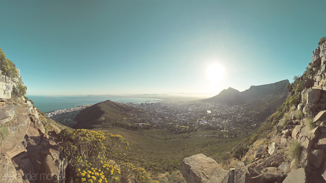 Foto von Aufstieg auf den Tafelberg in Kapstadt über den Platteklip Gorge
