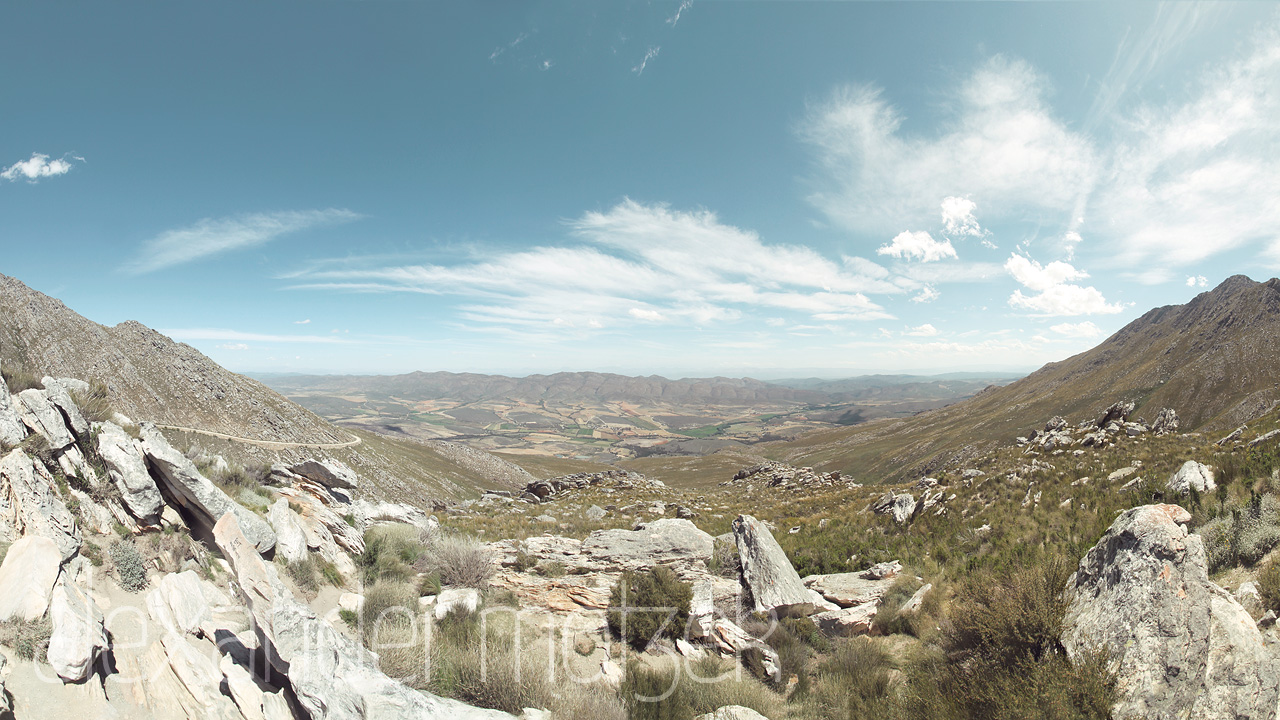 Foto von Blick vom Gipfel des Swartberg Pass