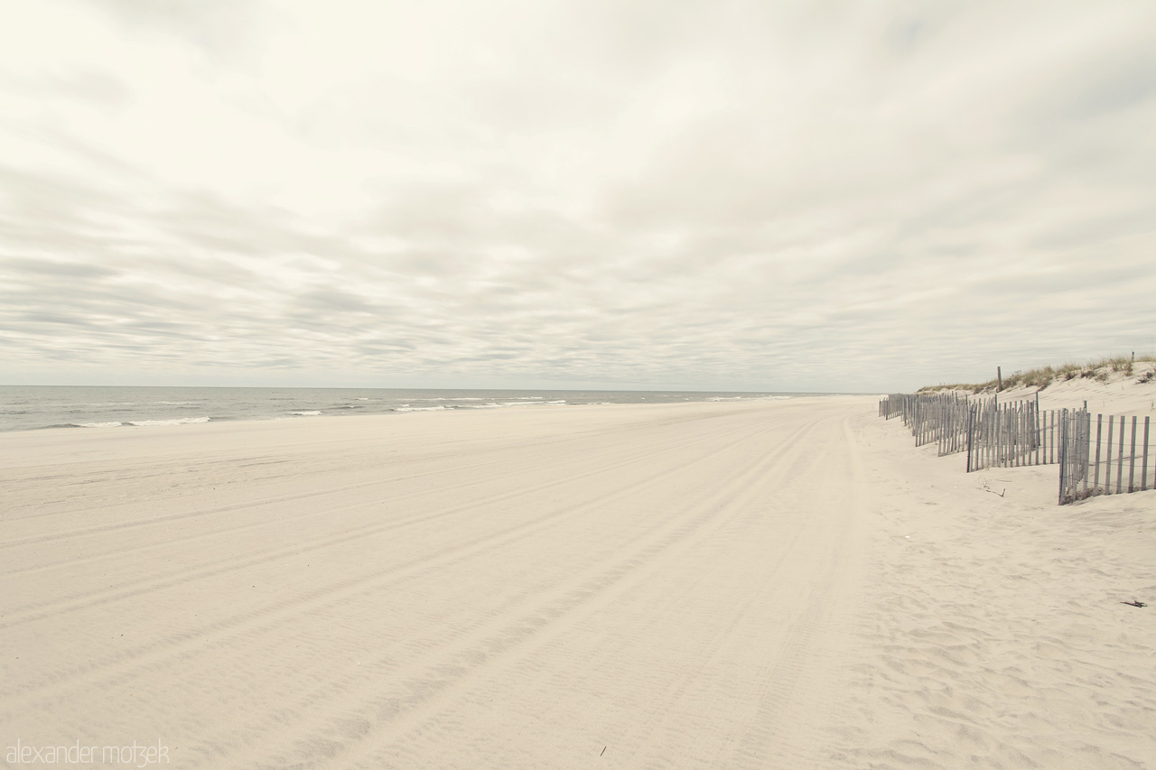 Foto von Blick entlang Long Island Beach